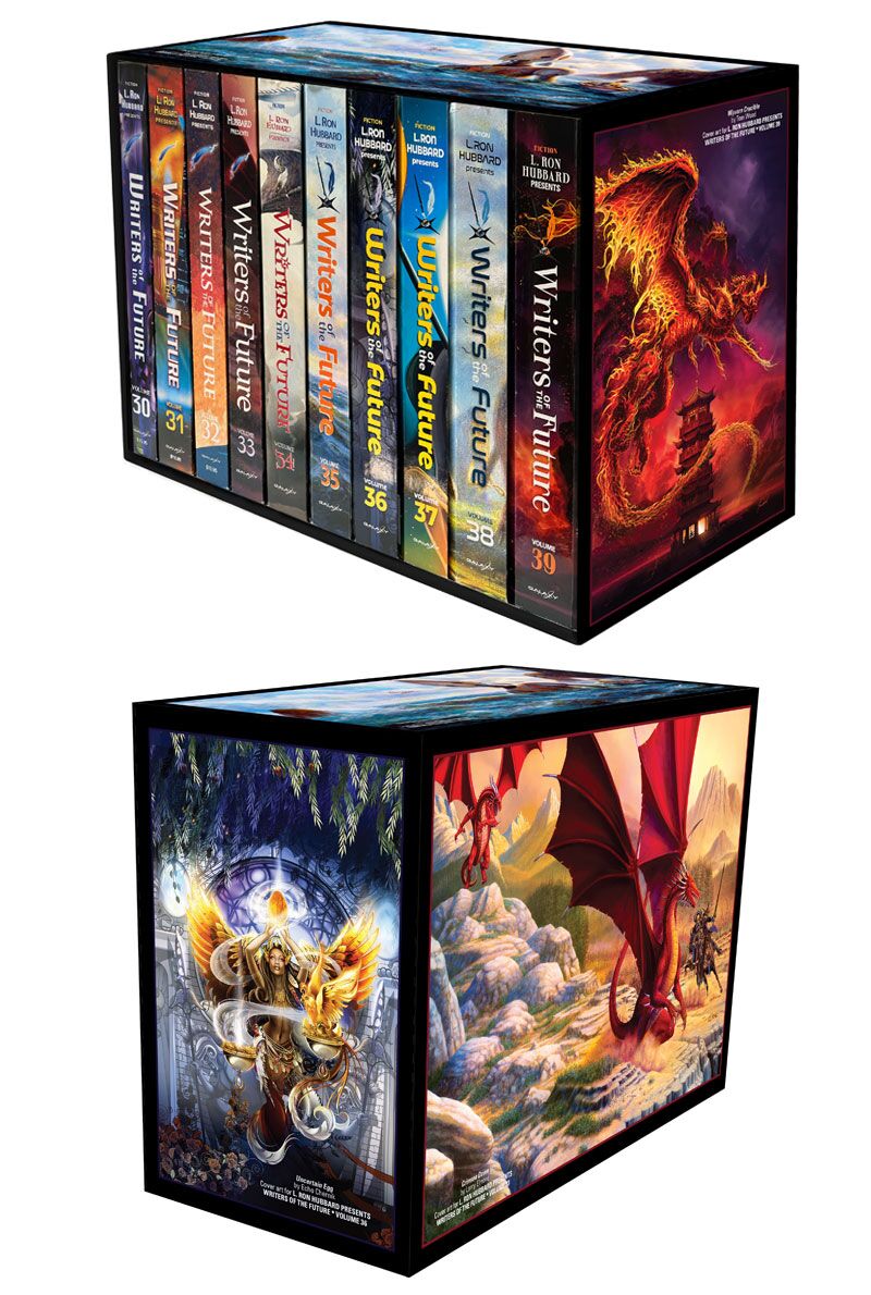 Writers of the Future 10-Volume Set with Slipcase